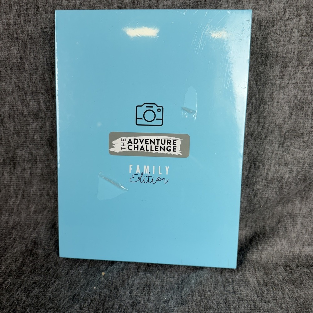 The Adventure Challenge Family Edition Blue HC Activity Book Illustrated